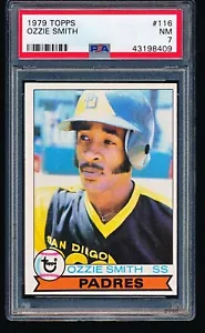 1979 Topps Ozzie Smith Rookie #116 PSA 7 - Bild 1 von 2