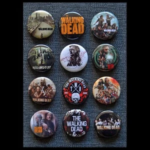 The Walking Dead - Botones de 1 pulgada - Juego de 12  - Imagen 1 de 2