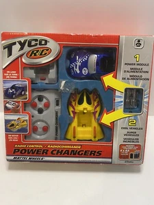Vintage 2002 Tyco R/C Radio Control Power Changers Mattel Wheels New In Box - Picture 1 of 7