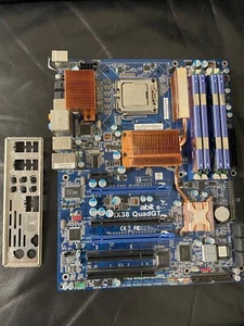Abit iX38 QuadGT Vintage Mainboard Intel X38 Express - Bild 1 von 14