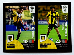 2023 Conmebol COPA SUDAMERICANA ES Sticker #204 KEVIN MENDEZ - ABEL HERNANDEZ