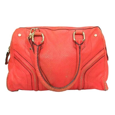Milly Papaya Zoey Leather Satchel/Crossbody Bag - Image 1 of 4