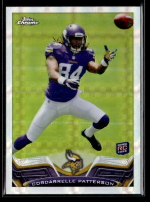 Cordarrelle Patterson RC - 2013 Topps Chrome Xfractors Rookie #19 Vikings - Image 1 of 2