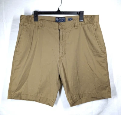American Rag Shorts Mens Size 38 Khaki Preppy 100% Cotton Slim Fit 9" Inseam - Image 1 of 4