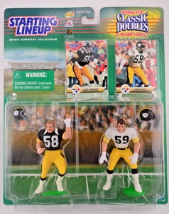 1999/2000 NFL Starting Lineup Classic Doubles Lambert/Ham 2-pack Steelers NM - Bild 1 von 2