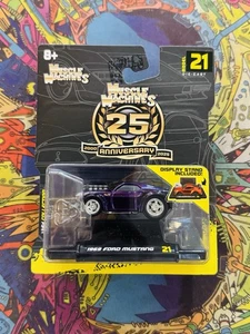 Muscle Machines 2025 25th Anniversary 1969 Ford Mustang #21 - Picture 1 of 2