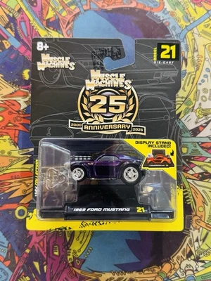 Muscle Machines 2025 25th Anniversary 1969 Ford Mustang #21 - Image 1 of 2