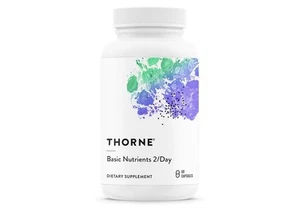 Thorne Basic Nutrients 2/Day Multivitamin, Authentic. - Picture 1 of 2