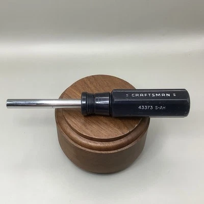 CRAFTSMAN  S-AH 43373 1/4" BIT magnetic HANDLE SPINNER DRIVER nut driver -- USA - Image 1 of 4