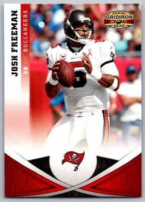 2011 Panini Gridiron Gear Josh Freeman Tampa Bay Buccaneers #117 - Image 1 of 2
