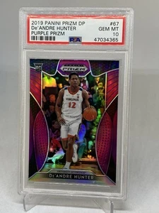 2019 Prizm Draft Picks Purple De'Andre Hunter RC ROOKIE PSA 10 GEM MINT POP 5 - Bild 1 von 8