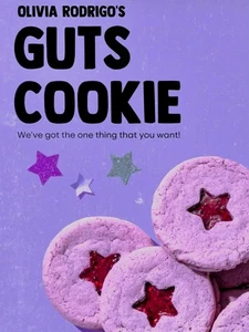 Olivia Rodrigo Crumbl Forever Cookie Replik Handarbeit Harz Kunst Skulptur - Bild 1 von 9