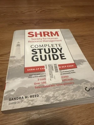 SHRM Society for Human Resource Management Complete Study Guide: SHRM-CP  - GOOD - Image 1 of 3