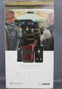 WeBoost Drive Reach RV - Cell Phone Signal Booster kit | Boosts 4G LTE & 5G - Picture 1 of 7