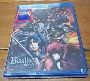 Basilisk: The Ouka Ninja Scrolls Part One Blu Ray + DVD [NEW SEALED] - Picture 1 of 4