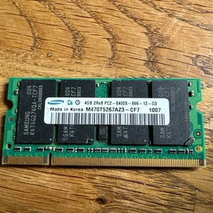 JOB LOT 20 x 2GB SAMSUNG 2RX8 PC2-6400S-666-12-E3 800MHZ DDR2 LAPTOP MEMORY - Picture 1 of 1