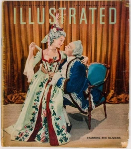Vivien Leigh LAURENCE OLIVIER Orson Welles ILLUSTRATED magazine February 12 1949 - Picture 1 of 8