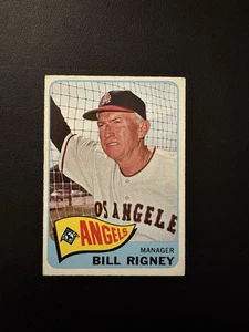 1965 65 OPC SET BREAK #66 BILL RIGNEY PRINTED IN CANADA! EX-EXMT! - Picture 1 of 2