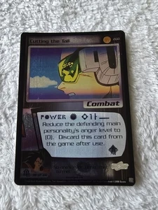 DBZ Dragon Ball Z FOIL Cutting The Tail 200 CCG Limited Saiyan Saga MP - Picture 1 of 5