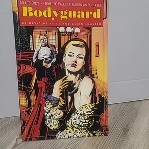 BODYGUARD di David de Vries Glenn Lumsden 1991 attico grafico per adulti  - Foto 1 di 3