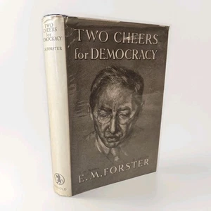 E. M. Forster TWO CHEERS FOR DEMOCRACY 1951 Harcourt, Brace & Co  HC/DJ 1st ED. - Bild 1 von 13