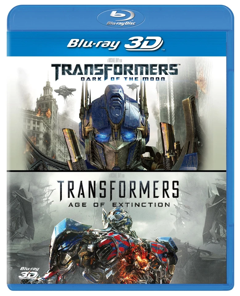 Transformers: Dark Of The Moon Transformers: Age Of Extinc (Blu-ray) (UK IMPORT) Foto 1 de 1
