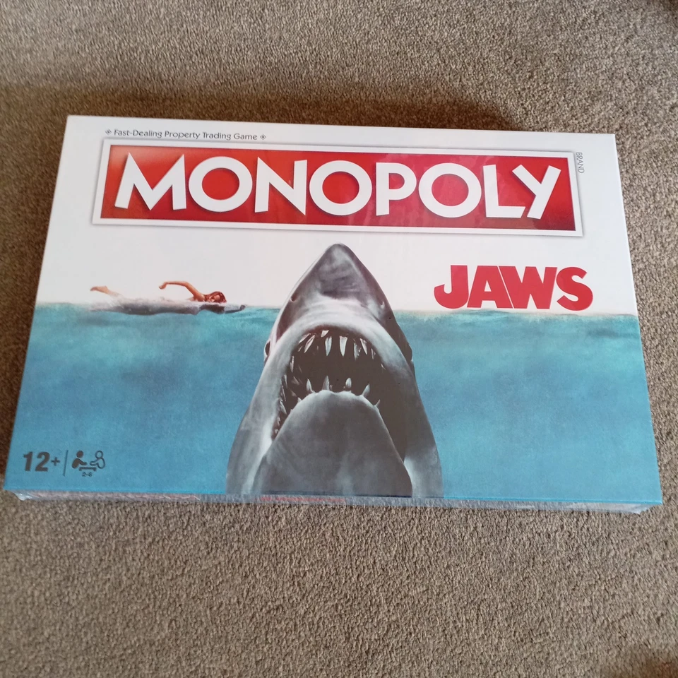 Jaws Monopoly Board Game Brand New Sealed  - Image 1 of 2