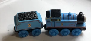 Thomas the Train Gordon Tank Engine w Tender Wooden Railway 1996 - Picture 1 of 6