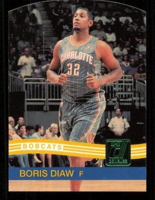 Bobcats de baloncesto Donruss Die Cuts Emerald #163 Boris Diaw 2010-11 casi nuevo-como nuevo Foto 1 de 3