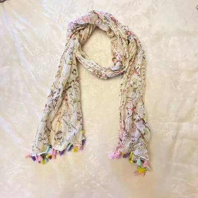 Цветные легкие кисточки для шарфа Betsy Johnson - Изображение 1 из 4