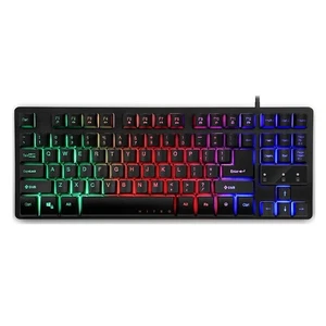Acer tastiera TKL USB QWERTY Italiano Nero con retroilluminazione LED RGB - Foto 1 di 4