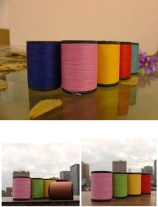 Professional dacron waxed Thread 0.4mm 200M hand sewing leather craft work Diy - Picture 1 of 52