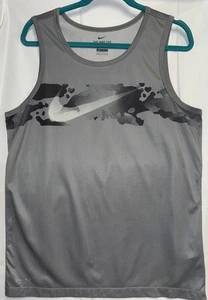 Camiseta sin mangas Nike DriFit gris para mujer talla mediana  - Imagen 1 de 3