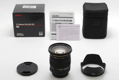 [COMO NUEVO con caja] Lente Sigma 17-50mm F/2.8 EX DC HSM para Pentax K de... - Imagen 1 de 4