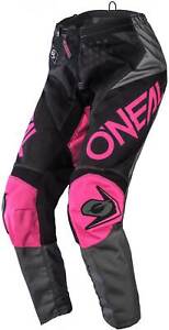 O'Neal Women's Element Factor Pants Pink 1/2 - Motocross MX ATV MTB Dirt Bike