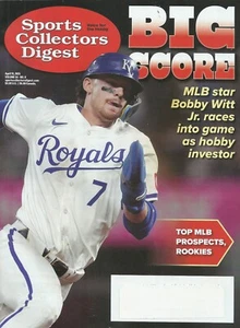 SPORTS COLLECTORS DIGEST - APR 15, 2025 - BOBBY WITT JR - 2025 BB ROOKIE CARDS - Picture 1 of 1