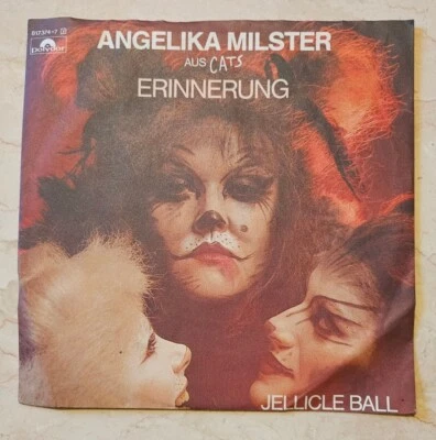 Angelika Milster - Erinnerung (aus "Cats") / Jellicle Ball / Single von 1983  - Bild 1 von 4