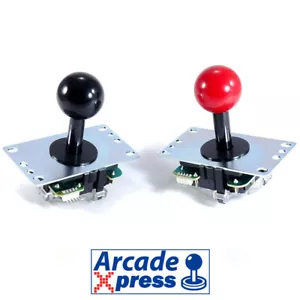 Joystick Sanwa JLF TP 8Y SK Original Arcade Game Bartop Rojo Negro Red Black - Imagen 1 de 5