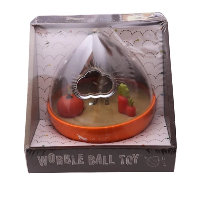 P.L.A.Y. Juguete laberinto rompecabezas dispensador de golosinas con bola oscilante para perros - base naranja Foto 1 de 3