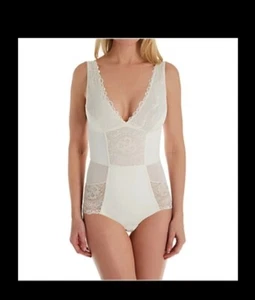 Squeem 26AJ Brazilian Flair Shaping Bodysuit Off White Size 1X - Picture 1 of 3