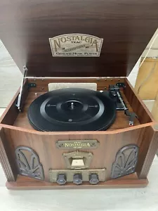 Teac Nostalgia GF-180 AM/FM Stereo Music System Record Player Turntable Vintage - Picture 1 of 16