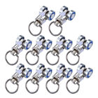  10pcs Curtain Track Rollers Replacement Curtain Trolley Curtain Track Silent