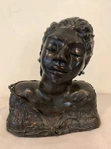 Cerámica Cerámica Busto Femenino ESCULTURA MUJER MODELO FEMENINO - Imagen 1 de 24