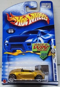 Hot Wheels Hyundai Spyder Concept Collector #049 2002 First Editions / Malaysia  - Bild 1 von 3