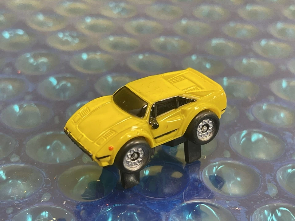 Vintage 1987 Galoob Micro Machines Yellow Ferrari 308 Sports Car Vehicle G167 - Image 1 of 1