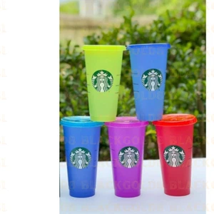 NEU Starbucks - 2022 Summer - Mystery Color Changing Cold Cup - Venti - 5er Set - Bild 1 von 2