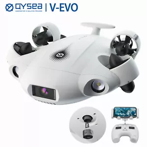 V-EVO 4K60FPS Underwater Drone Kit AI Vision 360° Depth Hold Portable Robot VR - Picture 1 of 10