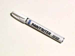 Markal Paint-Riter White Liquid Marker #96820 and 1988 marker orig pkg (C) - Picture 1 of 3