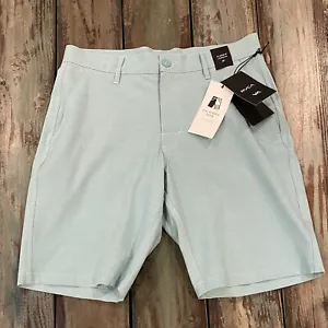 Pantaloncini da uomo ibridi RVCA nuovi con etichette trunks duali taglia 30 verde mare - Foto 1 di 9