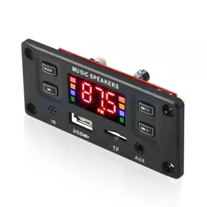 Car FM Radio Module Bluetooth MP3 Decoder Board USB FM TF Music Player DC 7-22V - Bild 1 von 10
